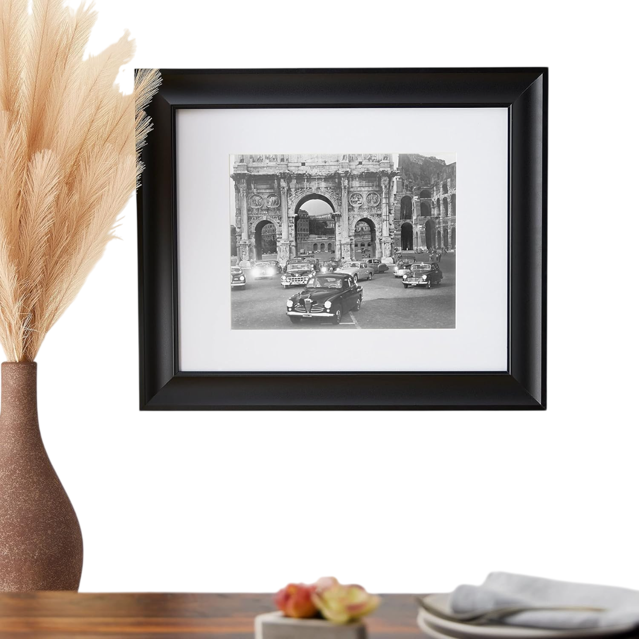 Black 11" x 14" Matted Gallery Frame, 4 Pack by Studio decor